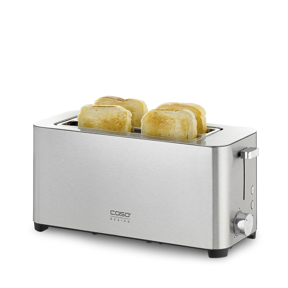 Torradeira Caso Classico T4 Toaster 5CASOD1926 de 1400 W com 2 Fendas Longas - Inox Inox-2