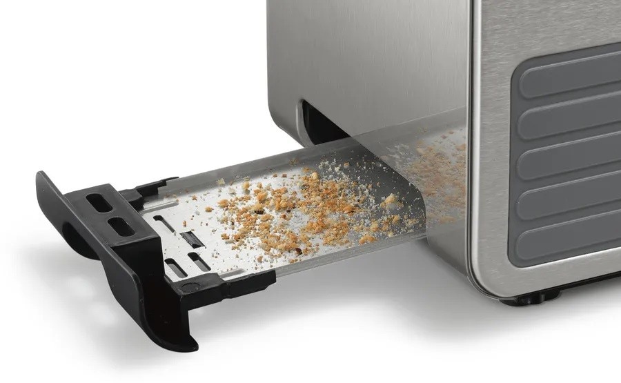 Torradeira Bosch Compacta Silicone line TAT7S25 de 1050 W com 2 Fendas Curtas - Inox Inox-4