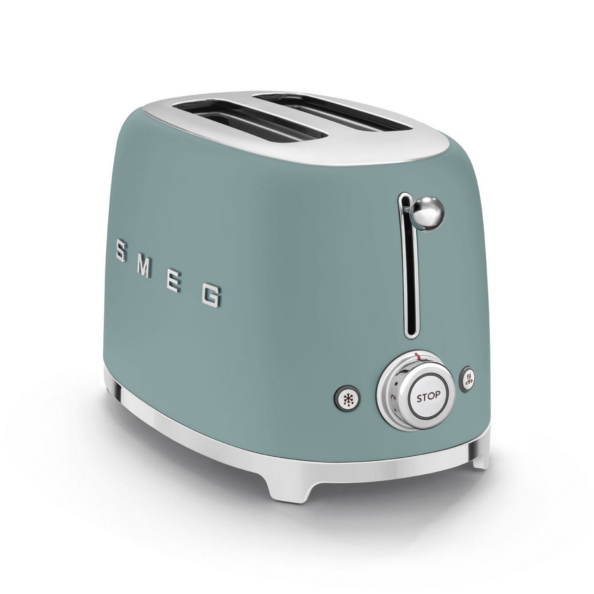 Torradeira Smeg Anni 50 de 950 W com 2 Fendas Curtas Esmeralda-6