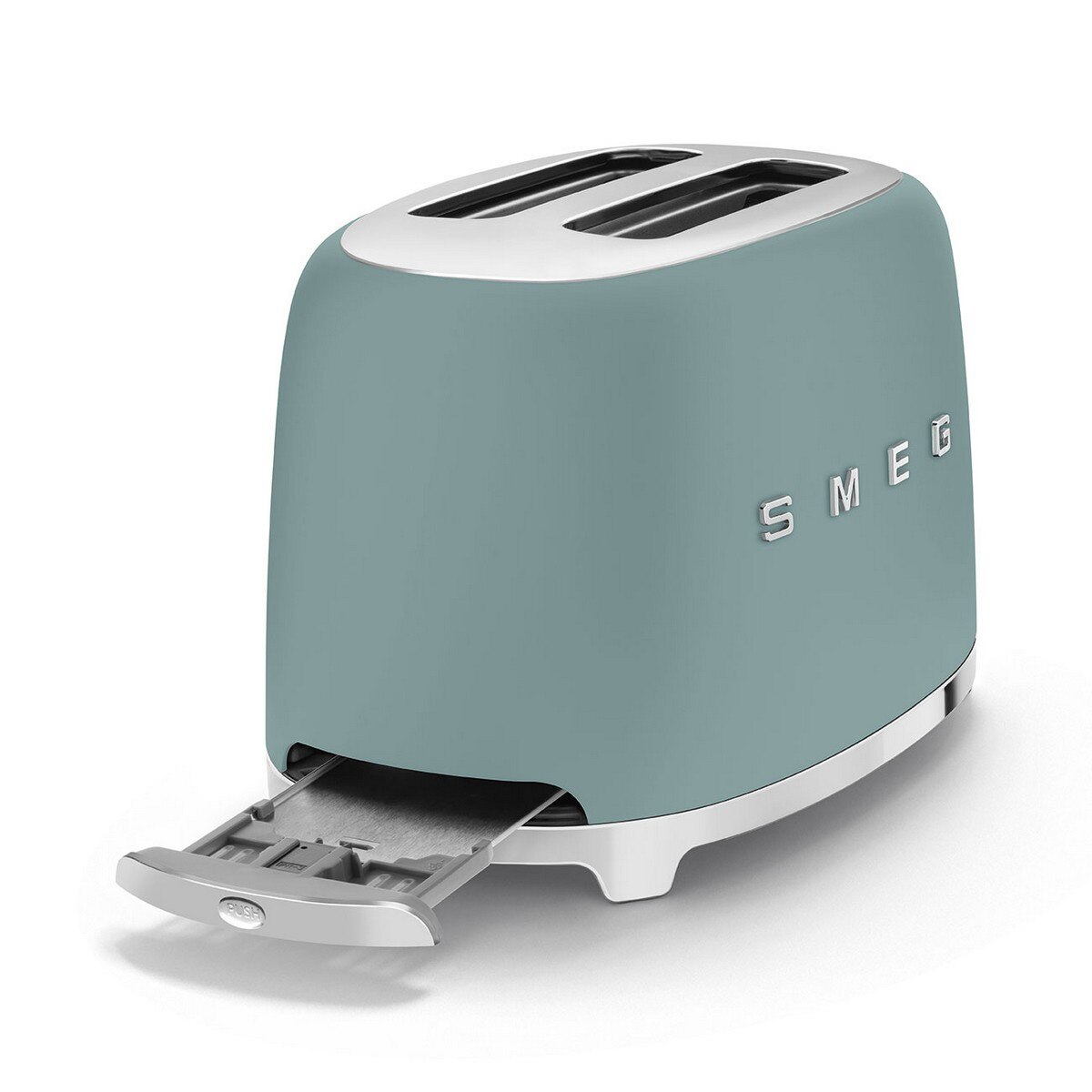 Torradeira Smeg Anni 50 de 950 W com 2 Fendas Curtas Esmeralda-8