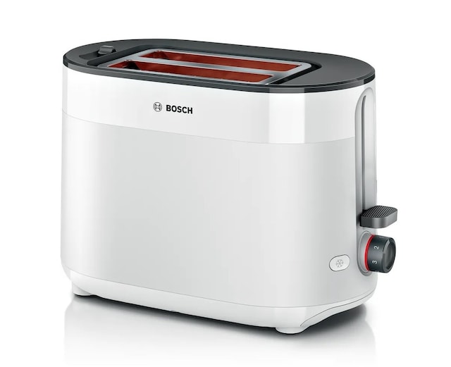 Imagem 0 de Torradeira Bosch Compacta MyMoment TAT2M121 de 950 W com 2 Fendas Curtas - Branco