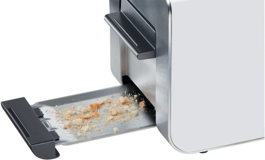 Torradeira Bosch Compacta Styline TAT8611N de 860 W com 2 Fendas Curtas - Branco Branco-5