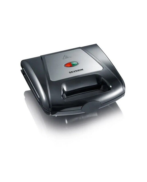 Imagem 0 de Sandwicheira Severin 2968 Multi Placas de 1000 W - Aço Inoxidável Escovado Preto