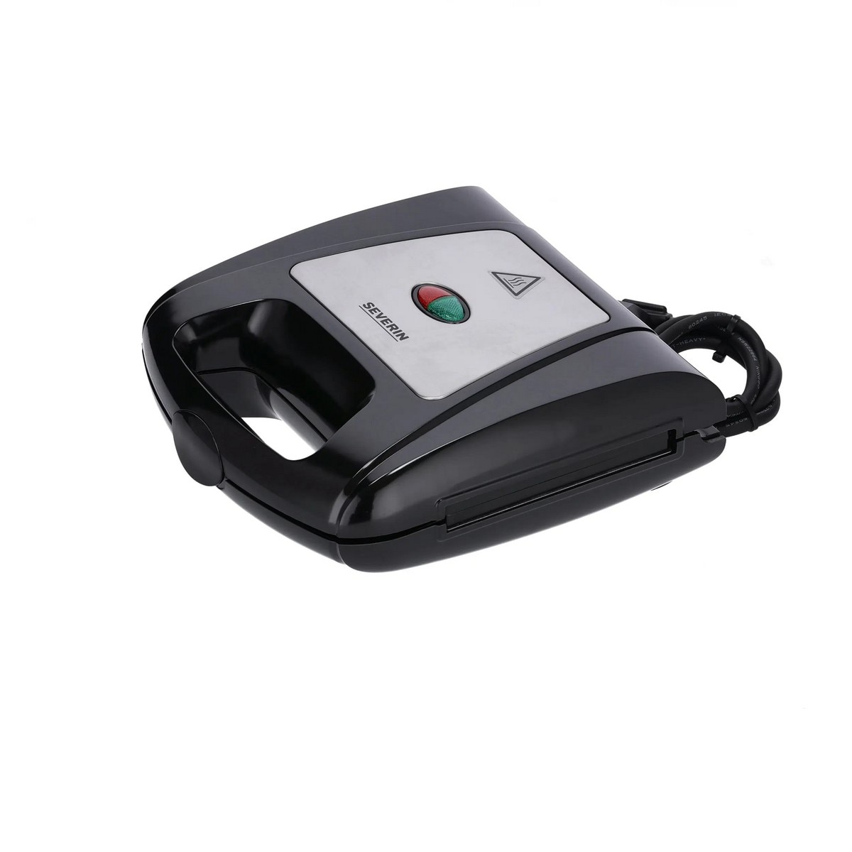 Sandwicheira Severin 2968 Multi Placas de 1000 W - Aço Inoxidável Escovado Preto Aço/Preto-4