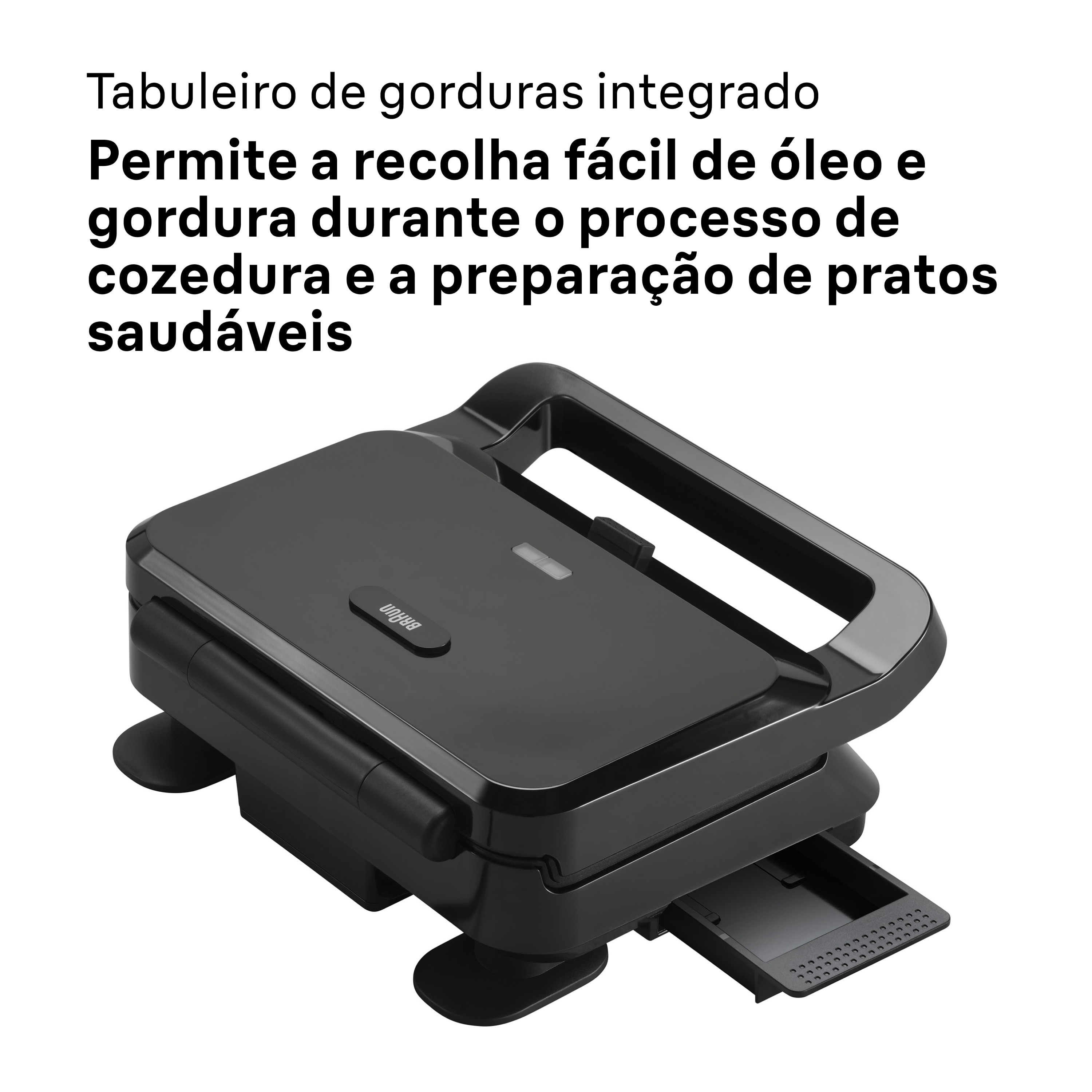 Sanduicheira Braun SM5001 de 800 W - Preto Preto-5