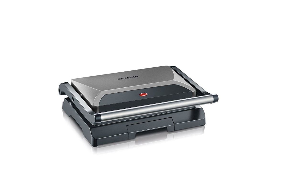 Imagem 0 de Sandwicheira Severin KG 2394 Multi Grill Compacto de 800 W - Cinza e Preto