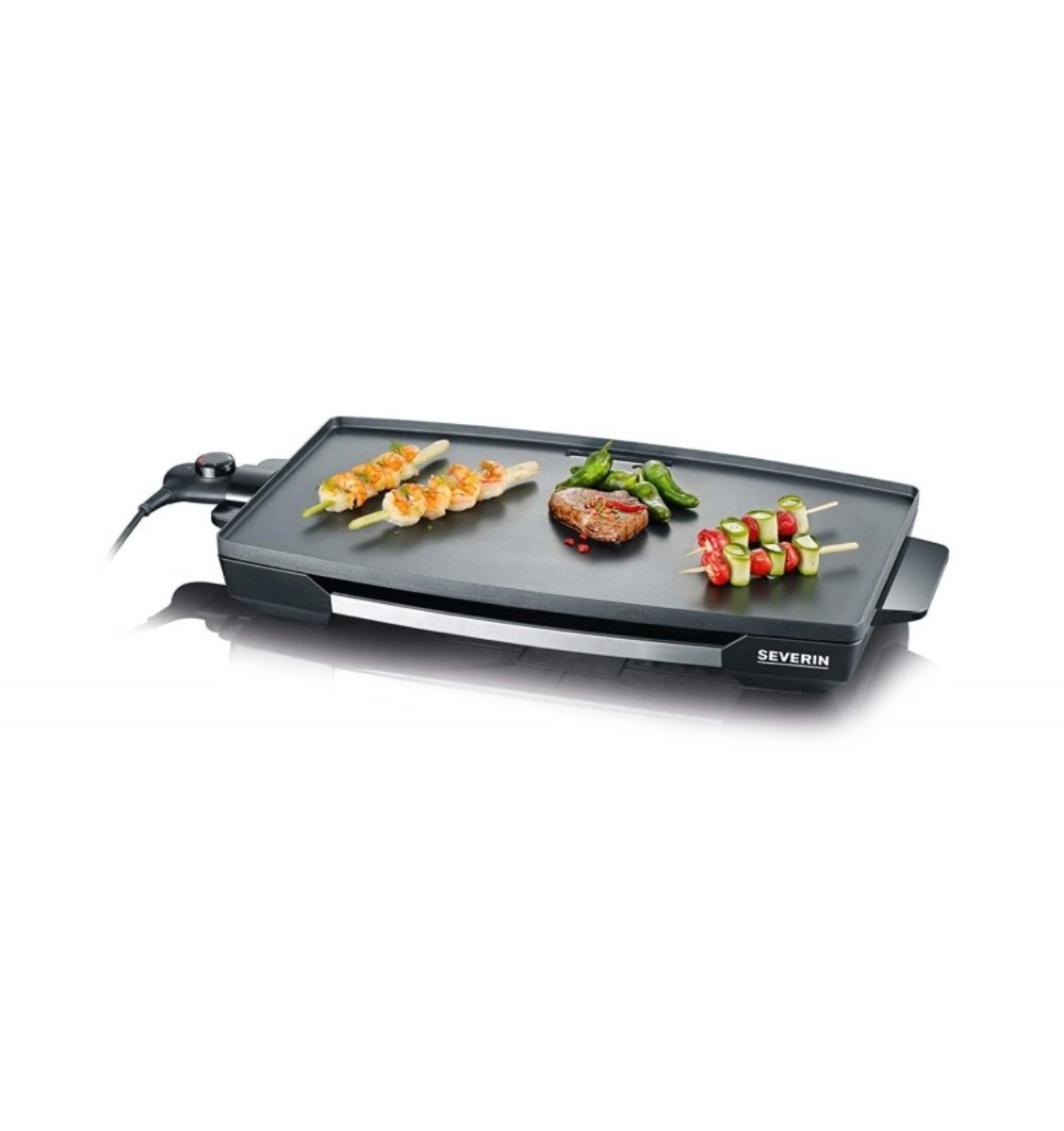 Grelhador de Placas Severin KG2397 de 2200 W - Preto Preto-3