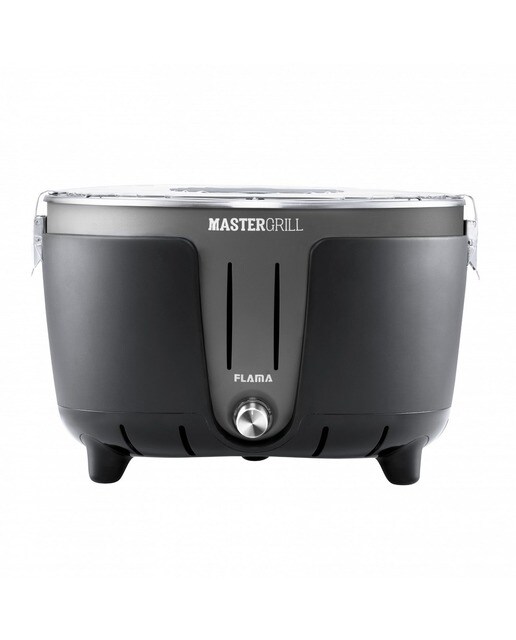 Grelhador a Carvão Flama Mastergrill 4007FL com Ventilação Regulável - Cinza Cinzento-1