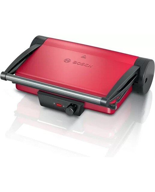 Imagem 0 de Grelhador de Placas Bosch TCG4104 de 2000 W - Vermelho