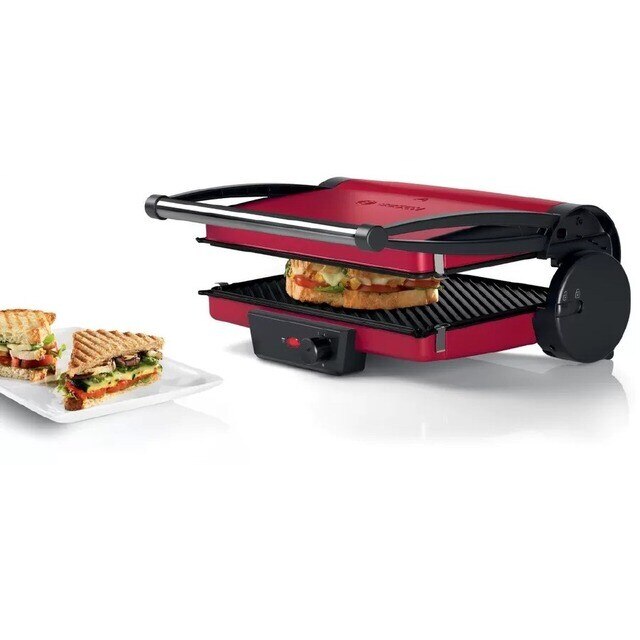 Grelhador de Placas Bosch TCG4104 de 2000 W - Vermelho Vermelho-2