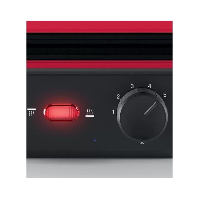 Grelhador de Placas Bosch TCG4104 de 2000 W - Vermelho Vermelho-6