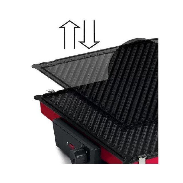 Grelhador de Placas Bosch TCG4104 de 2000 W - Vermelho Vermelho-7