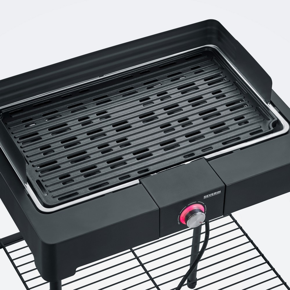 Grelhador Barbecue Elétrico de Resistência Severin eBBQ PG8568 SafeTouch de 2200 W 3