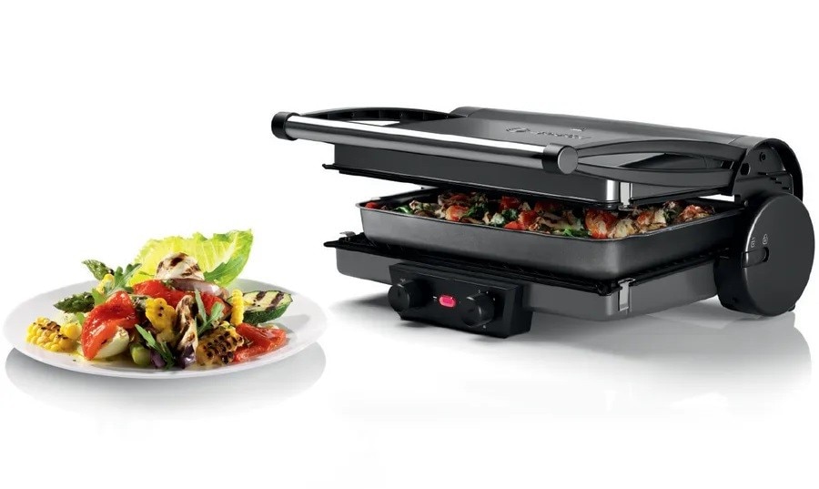 Grelhador de Placas Bosch TCG4215 de 2000 W Inox-3
