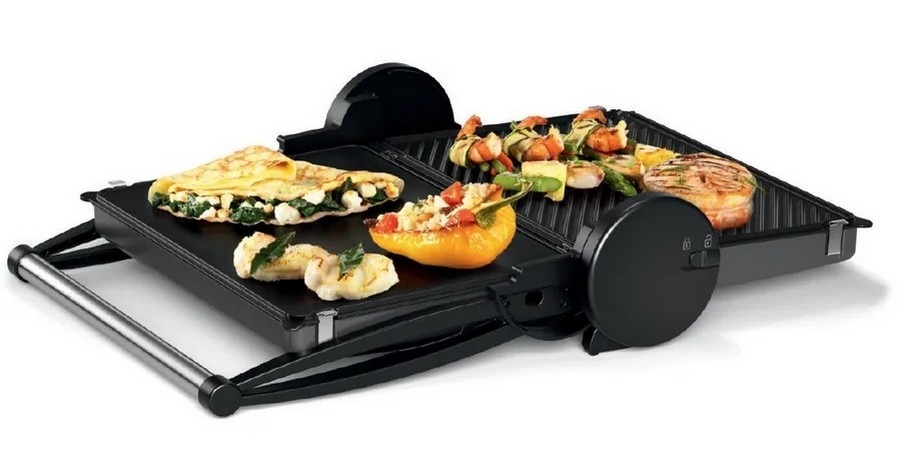 Grelhador de Placas Bosch TCG4215 de 2000 W Inox-7