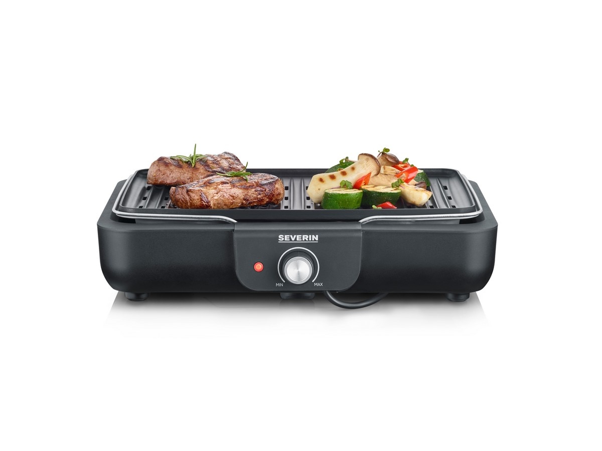 Grelhador de Resistência Severin PG8556 de 2300 W - Preto Preto-4