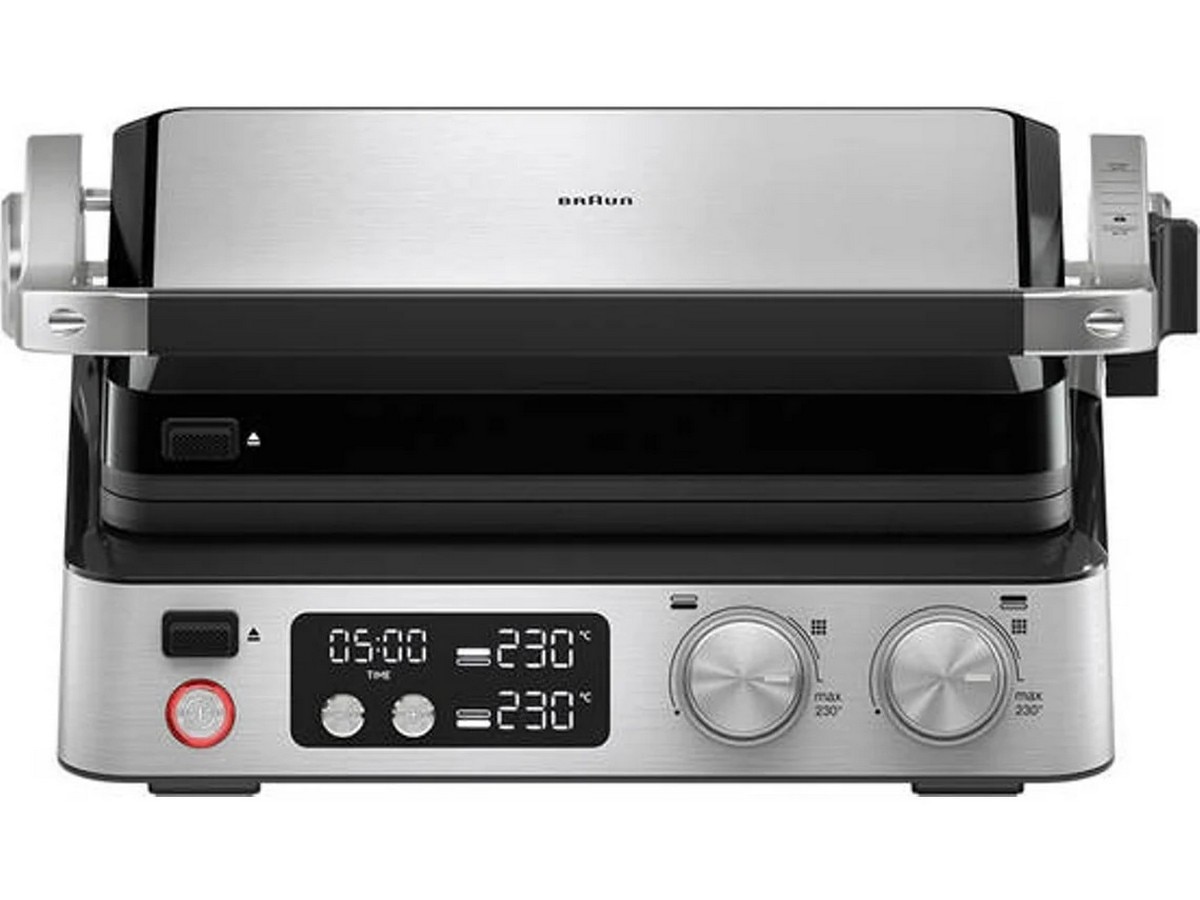 Grelhador de Placas Braun CG7040 MultiGrill 7 e de 2000 W - Inox Inox-2