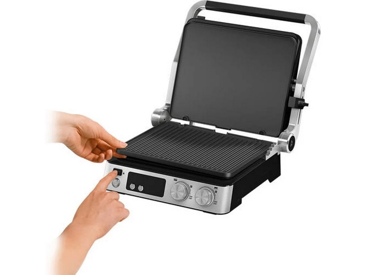 Grelhador de Placas Braun CG7040 MultiGrill 7 e de 2000 W - Inox Inox-3