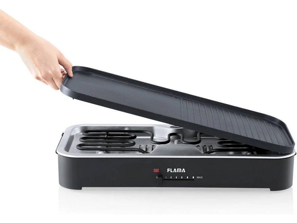 Grelhador de Mesa Flama 4840FL de 2200 W - Preto Preto-3