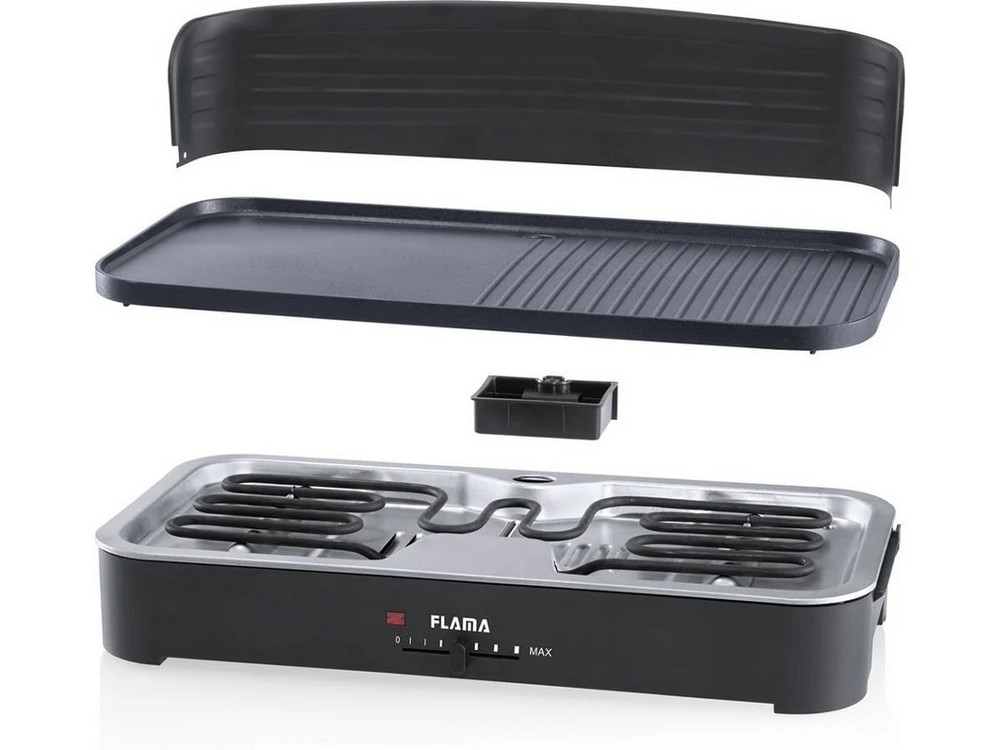 Grelhador de Mesa Flama 4840FL de 2200 W - Preto Preto-4