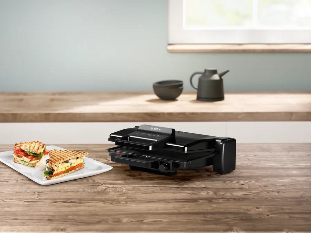 Grelhador de Placas Bosch TCG3323 de 2000 W - Preto Preto-10