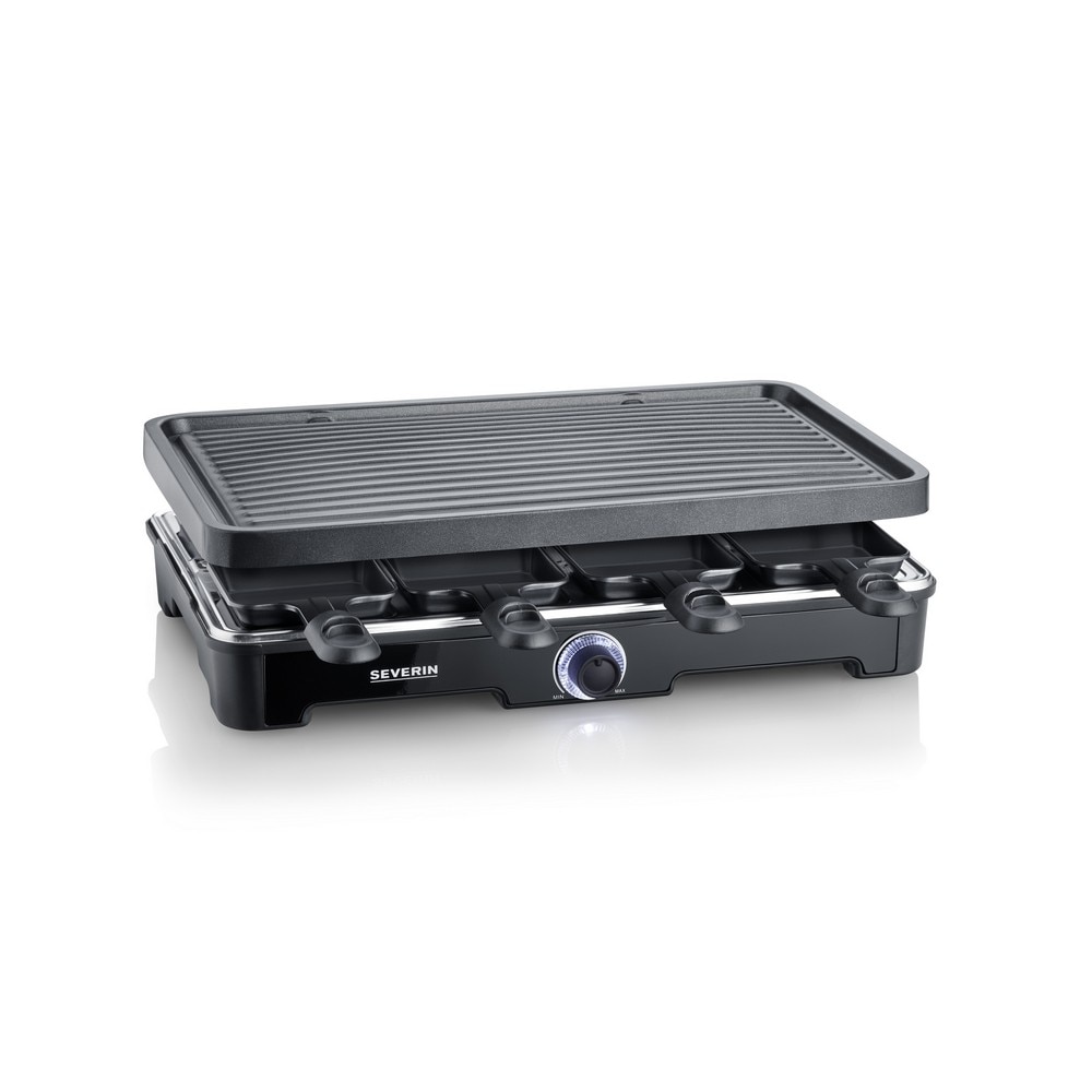 Grelhador Raclette Grill Severin RG9670 de 1400 W - Preto Preto-3