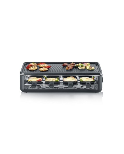 Imagem 0 de Grelhador Raclette Grill Severin RG2365 de 1300 W - Preto