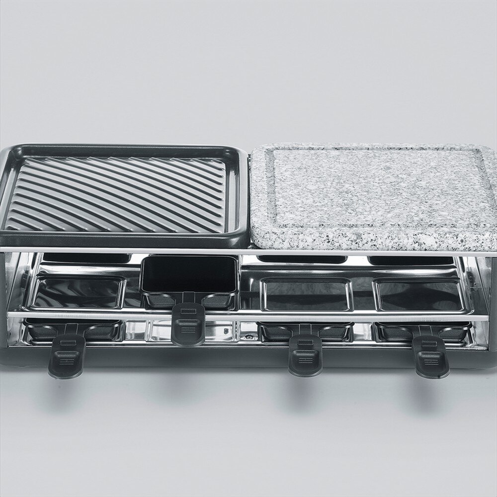 Grelhador Raclette Severin RG2366 de 1300 W - Preto Preto-3