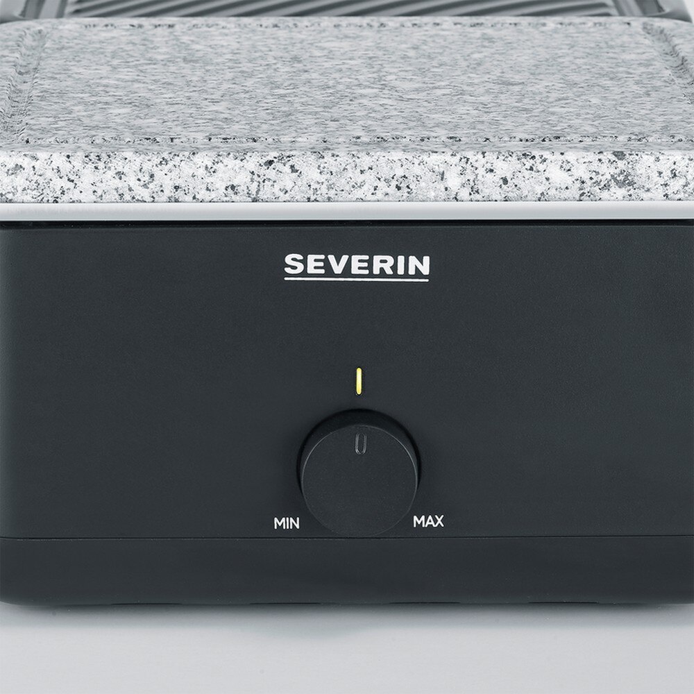 Grelhador Raclette Severin RG2366 de 1300 W - Preto Preto-4