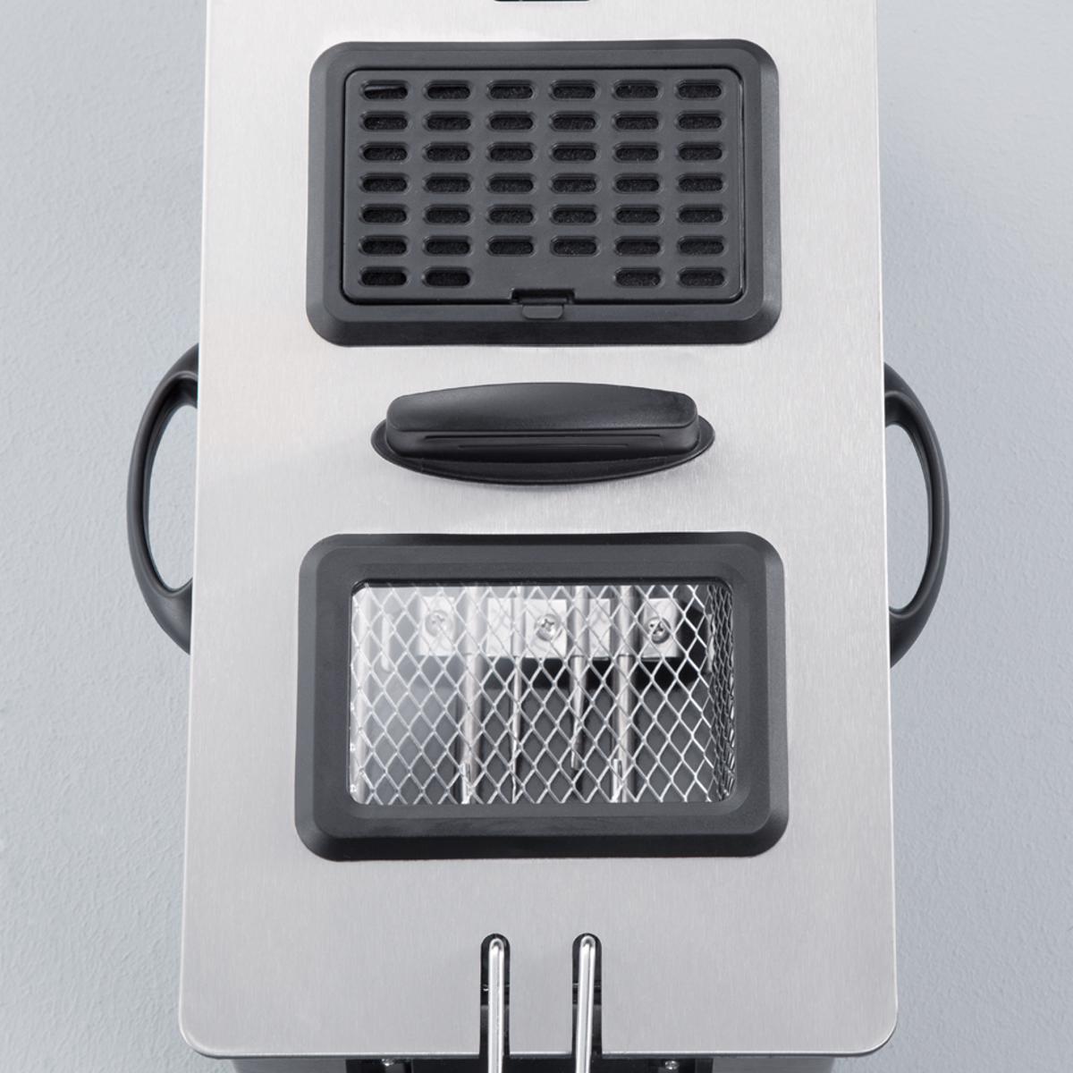 Fritadeira Convencional Severin FR2431 de 2000 W e Capacidade de 3 Litros - Inox Inox-3