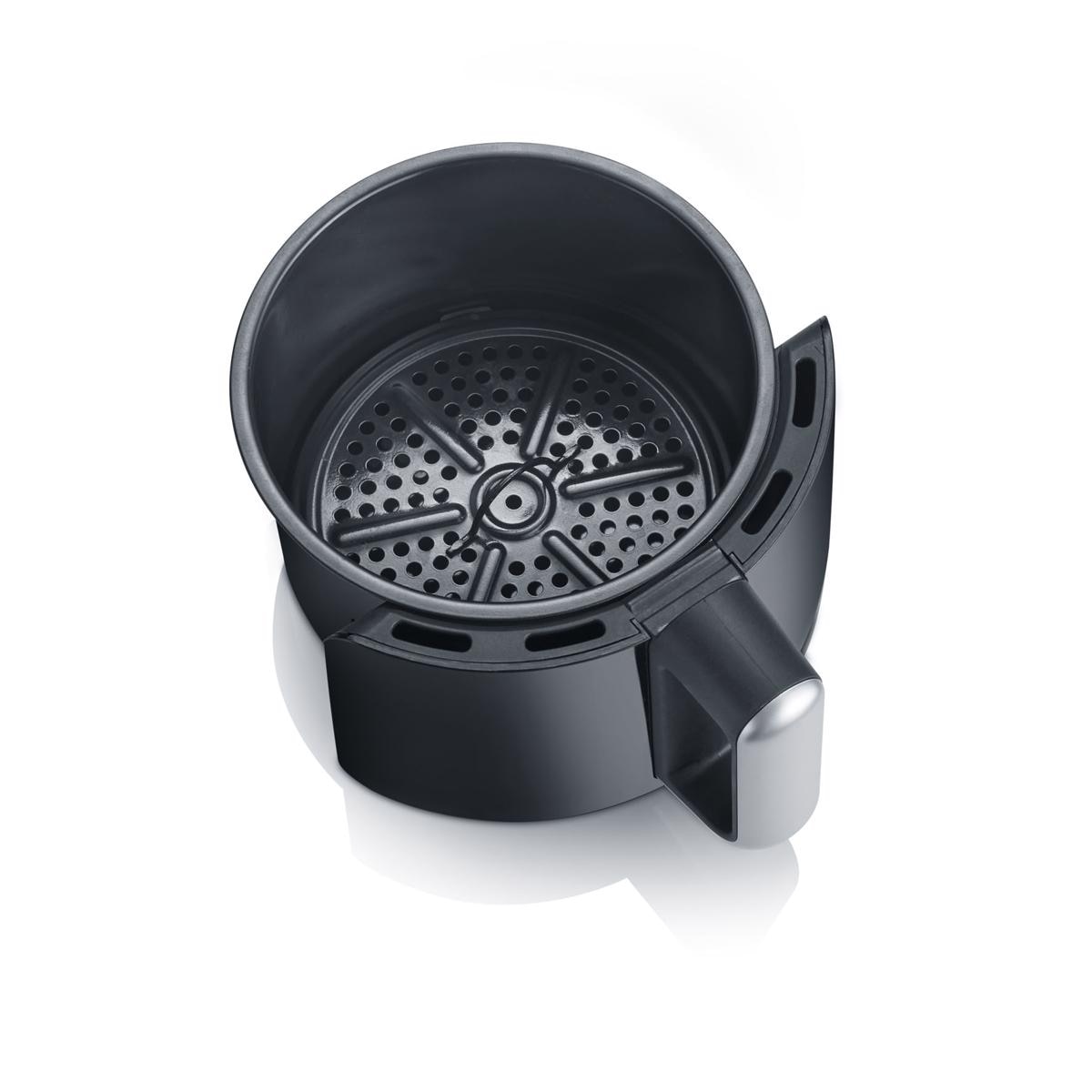 Fritadeira Air Fryer Severin FR2455 sem Óleo de 900 W e Capacidade de 1,8 Litros - Preto Preto-7