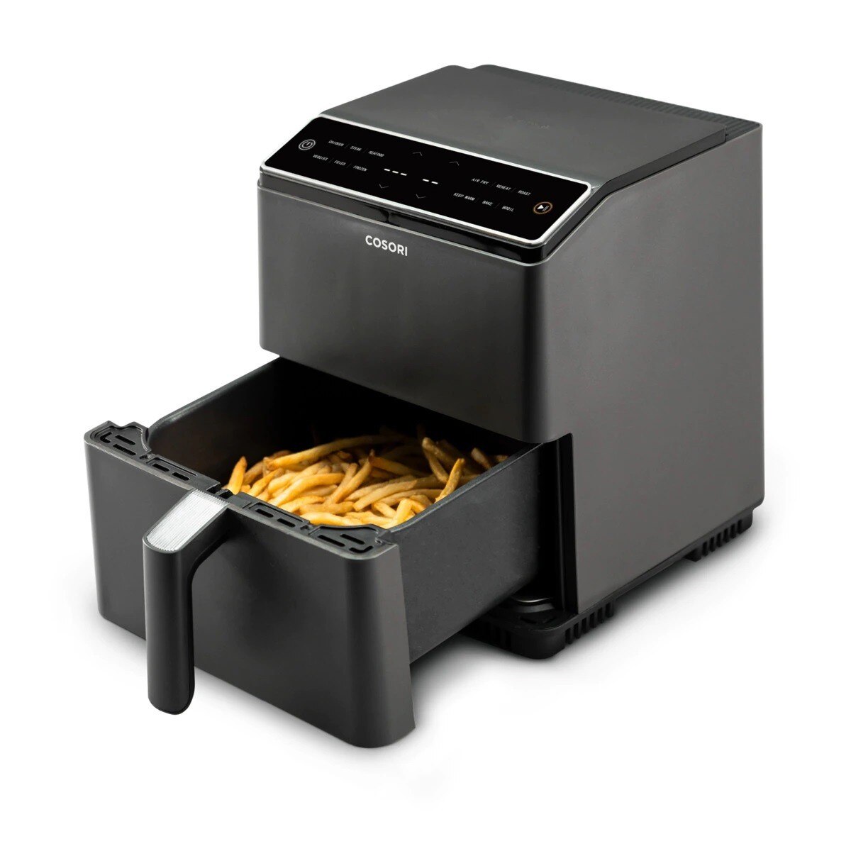 Fritadeira Air Fryer Cosori Dual Blaze Chef Edition sem Óleo com Sistema 360 ThermoIQ de 1700 W - Preto Preto-3
