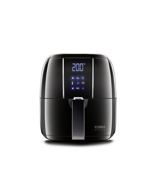 Fritadeira Air Fryer Caso AF 200 5CASOD3172 Multifunções sem Óleo de 1400 W e Capacidade de 2,5 Litros - Preto Preto-1