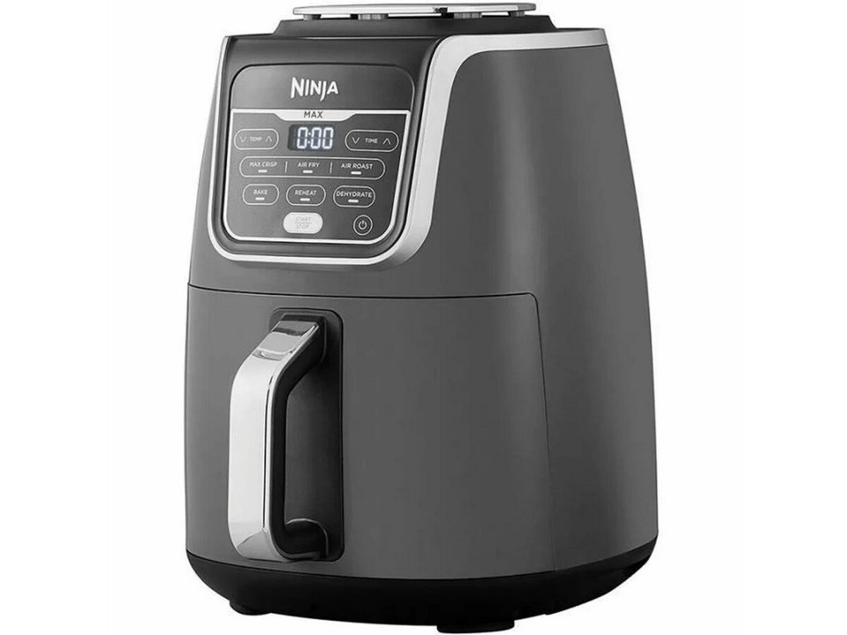 Fritadeira Air Fryer Ninja AF160EU sem Óleo 6 em 1 Max de 1750 W e de 5,2 Litros - Cinzento Cinzento-3