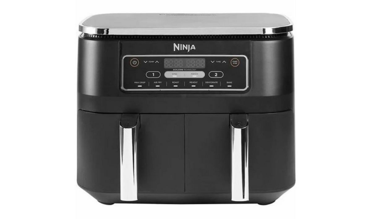 Imagem 0 de Fritadeira Air Fryer Ninja AF300EU Dual Zone sem Óleo de 2400 W e de 7,6 Litros - Preto