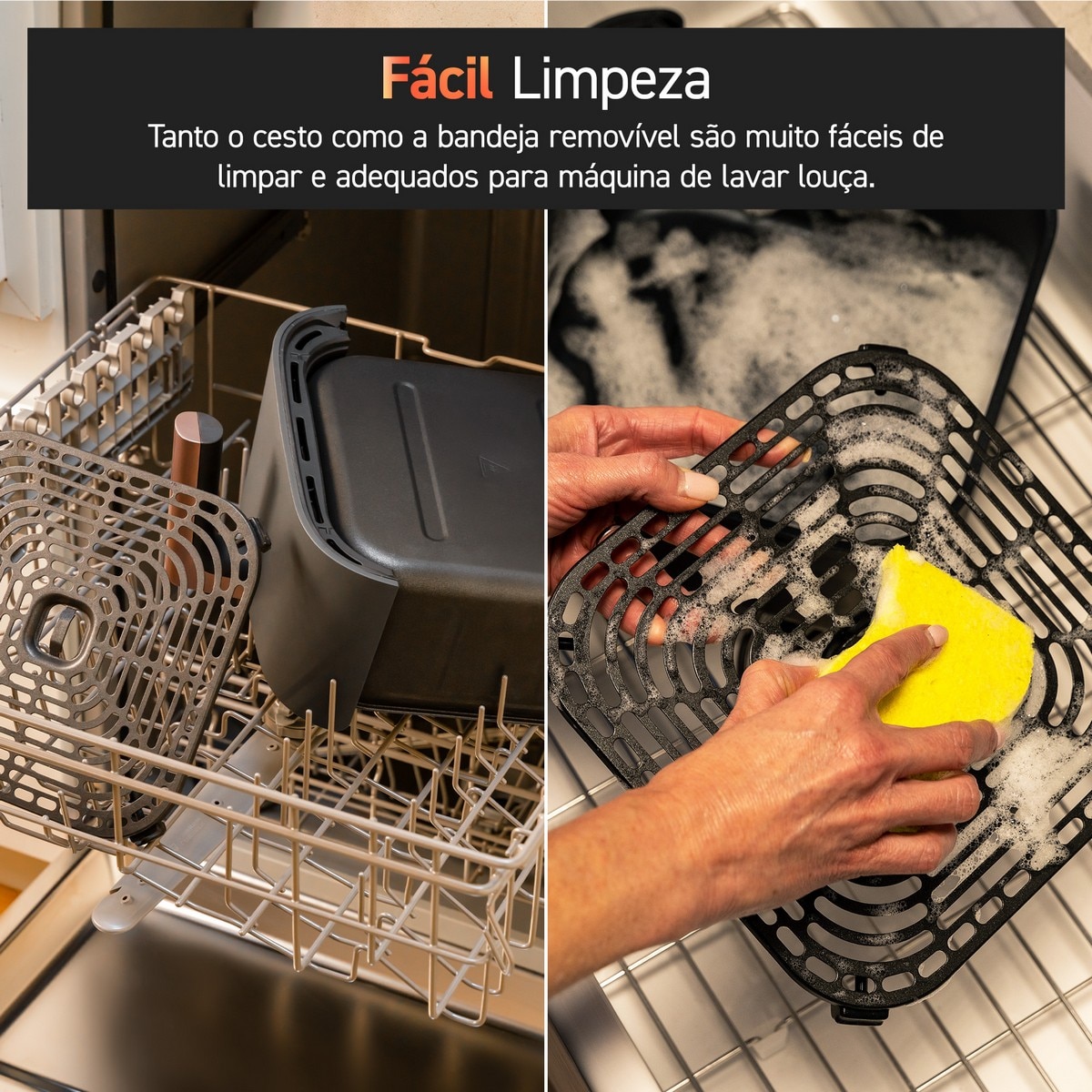 Fritadeira Air Fryer Cosori Turbo Blaze Chef Edition sem Óleo de 1725 W e de 6 Litros - Preto Preto-7