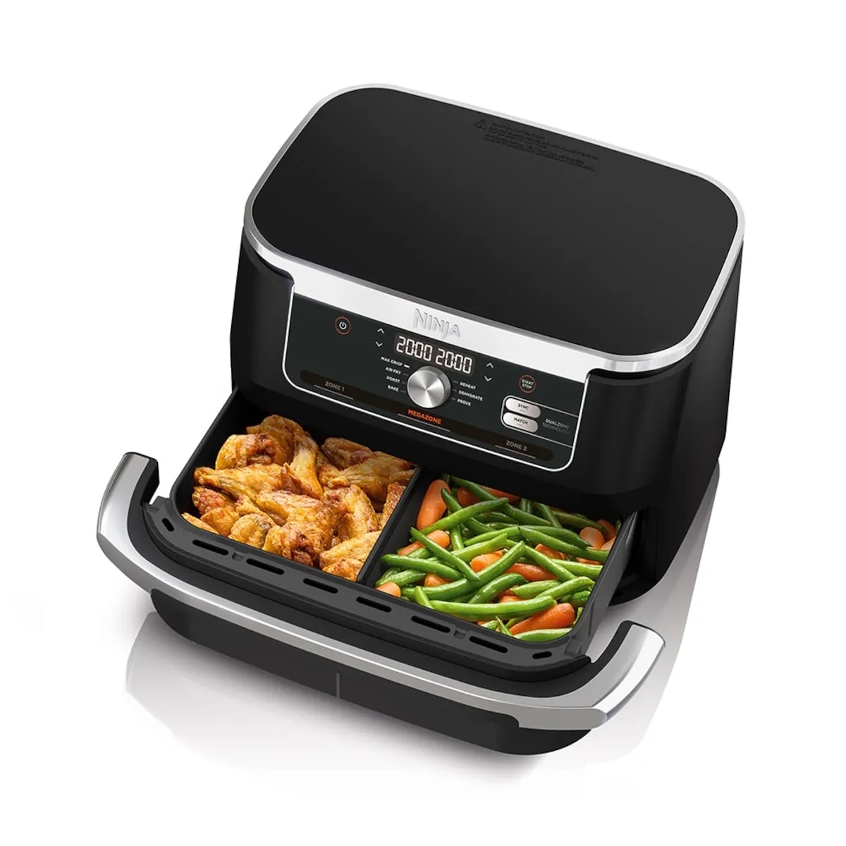 Fritadeira Air Fryer Ninja AF500EU Foodi Flex sem Óleo de 10,4 Litros Preto-5