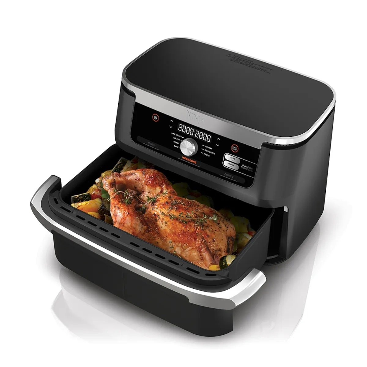 Fritadeira Air Fryer Ninja AF500EU Foodi Flex sem Óleo de 10,4 Litros Preto-6
