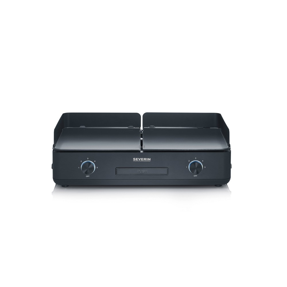 Grelhador de Placas Severin PG8569 de 2 Superfícies e de 2200 W - Preto Preto-2