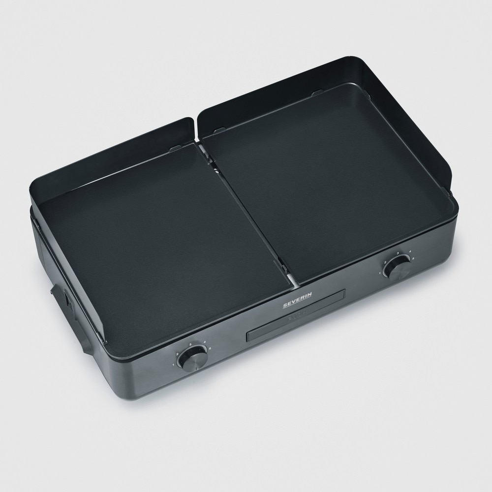 Grelhador de Placas Severin PG8569 de 2 Superfícies e de 2200 W - Preto Preto-3