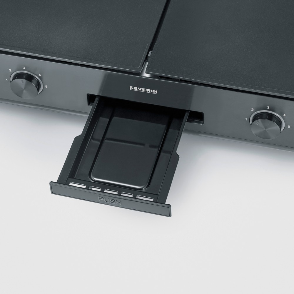 Grelhador de Placas Severin PG8569 de 2 Superfícies e de 2200 W - Preto Preto-4