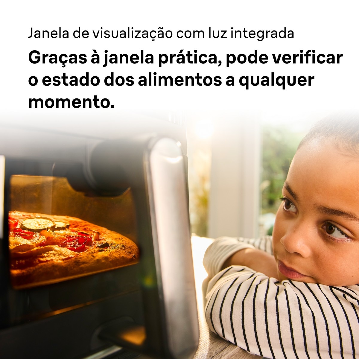 Fritadeira Air Fryer Braun HF5073BK sem Óleo, MultiFry 5 + 3 em 1, de 6 Litros - Preto Preto-7