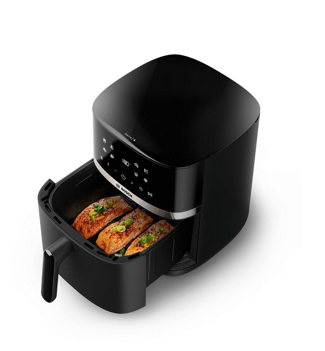 Fritadeira Air Fryer Bosch Serie 4 MAF462B0 de 2050 W e 6,1 Litros - Preto Preto-3