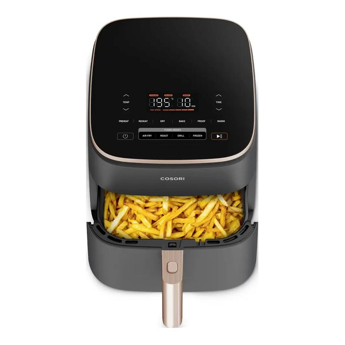 Fritadeira Air Fryer Cosori CAF-DC602-KEUR TurboBlaze com Revestimento Cerâmico Preto-4