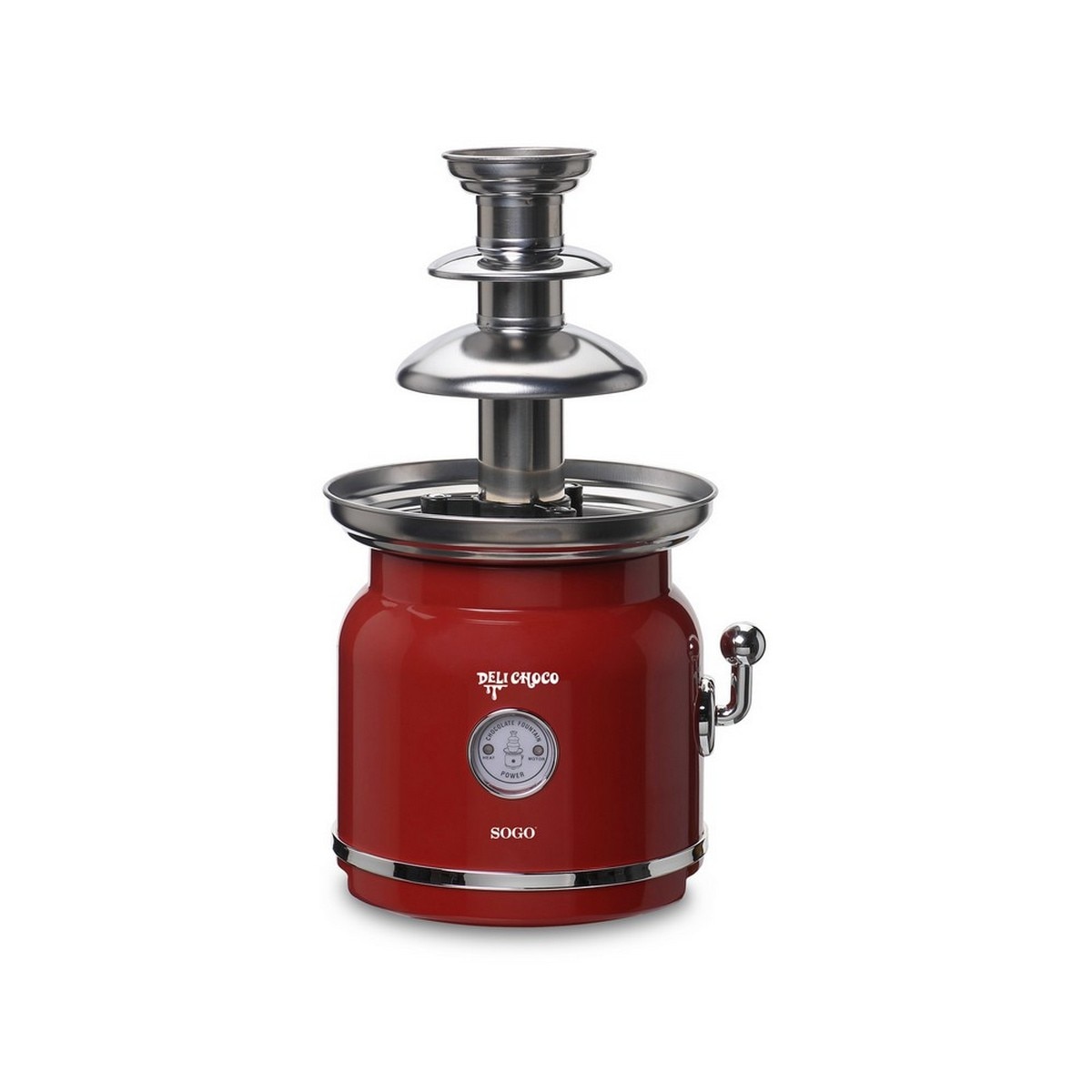 Fonte de Chocolate Sogo FCH-SS-11970 de 90 W - Vermelho Vermelho-2