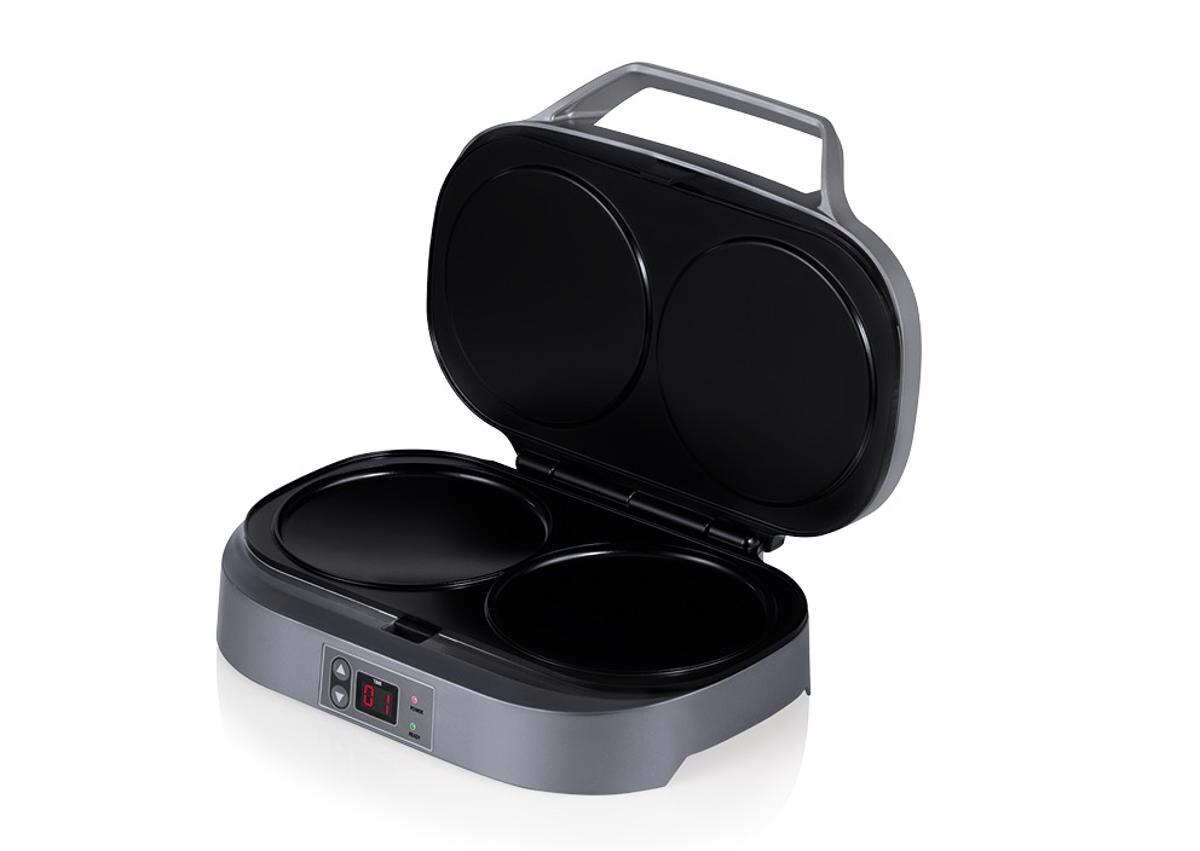 Máquina de Panquecas Flama 4902FL de 1300 W e 2 Cavidades - Preto Preto-3