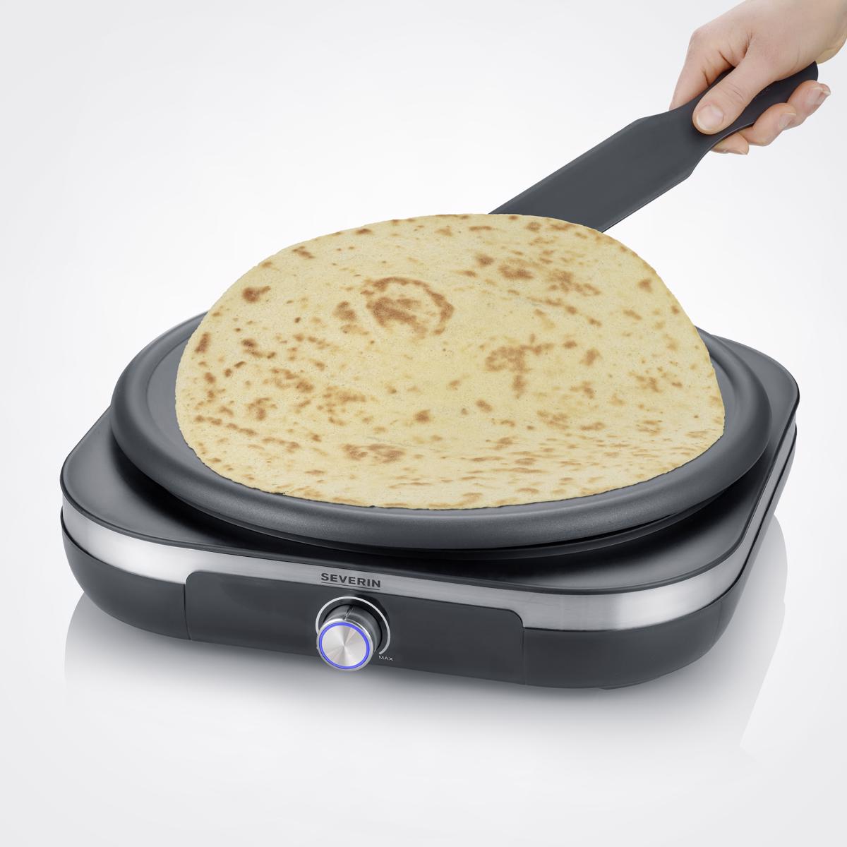 Máquina de Crepes Severin CM2199 de 1500 W - Preto 5