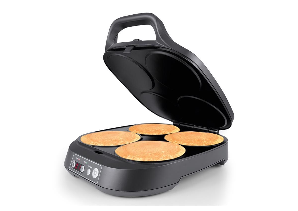 Imagem 0 de Máquina de Panquecas Flama 4906FL de 2000 W e 4 Cavidades - Preto