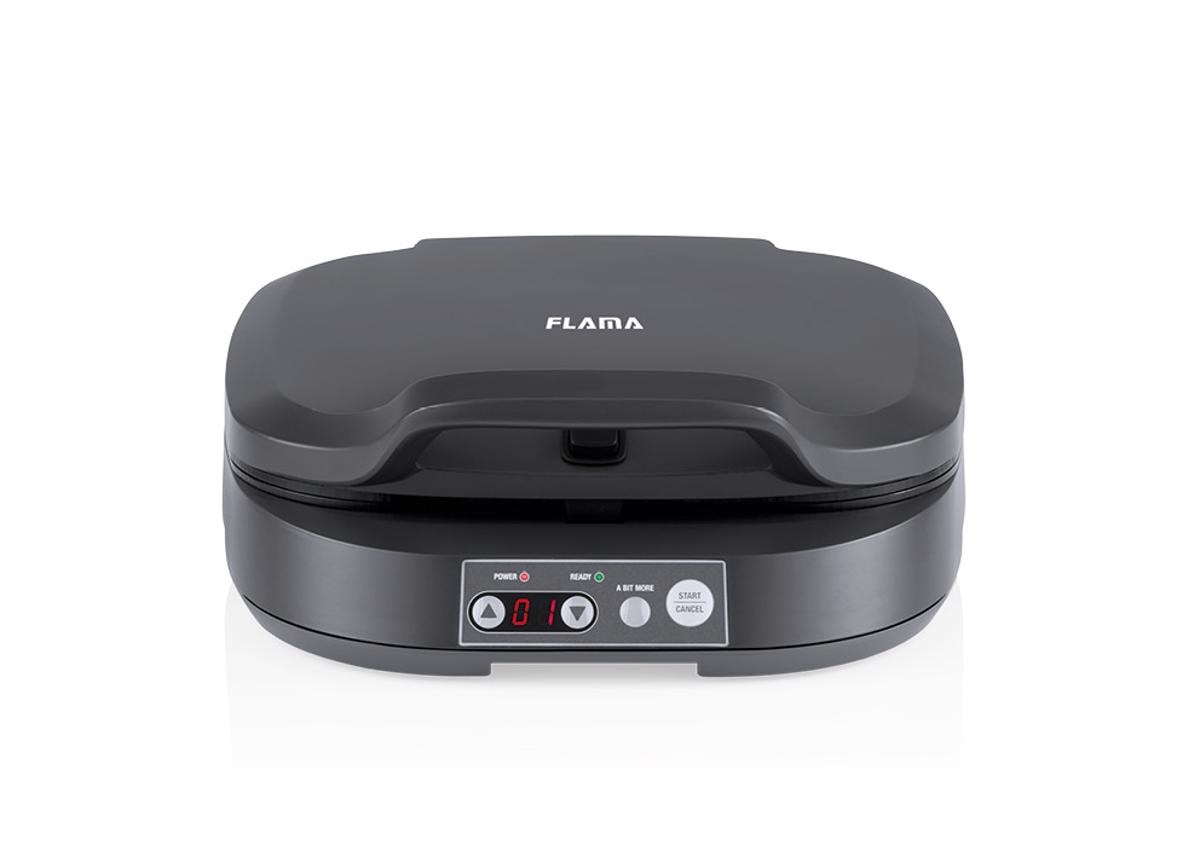 Máquina de Panquecas Flama 4906FL de 2000 W e 4 Cavidades - Preto Preto-3