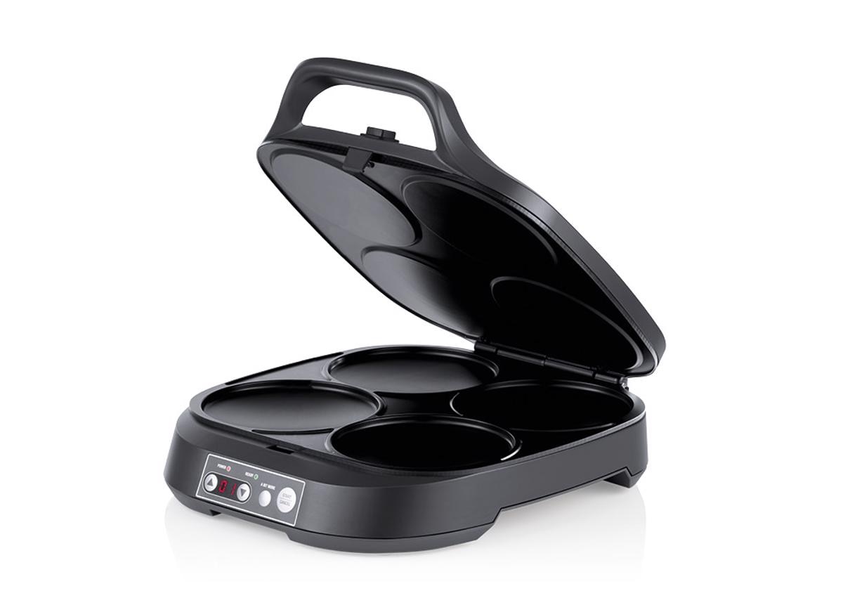 Máquina de Panquecas Flama 4906FL de 2000 W e 4 Cavidades - Preto Preto-7